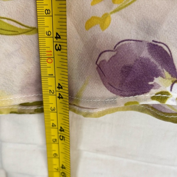 J.B.S. Purple and Yellow Midi Pencil Dress Resort Wear - Picture 8 of 16